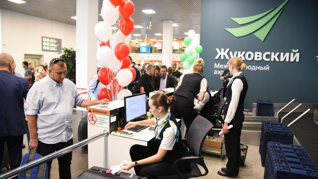 Первый рейс из России в израильский курорт Эйлат отправился из Жуковского