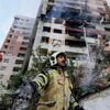 На месте взрыва в жилом комплексе на севере Тегерана, Иран