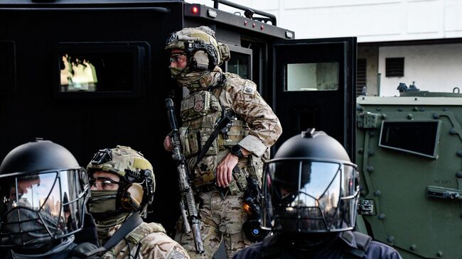 Полицейские в Лос-Анджелесе