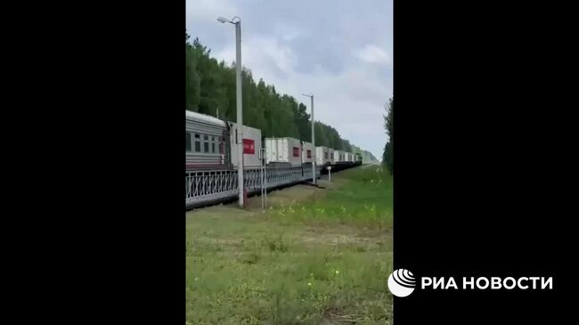 Кадры передачи тел погибших солдат ВСУ Украине