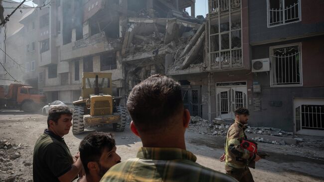 Последствия израильской атаки в Тегеране