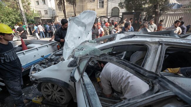 Последствия израильской атаки в Тегеране