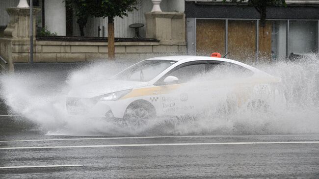 Дождь в Москве