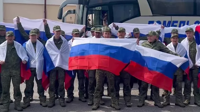 Российские военнослужащие, возвращенные из украинского плена. 14 июня 2025