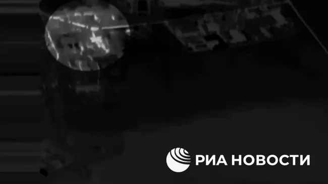 Удар Искандера по командному пункту ВСУ в районе Святогоровки в ДНР