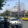 Дым на месте израильского авиаудара в Тегеране