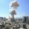 Дым на месте израильского авиаудара в Тегеране