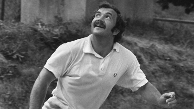 Советский теннисист Владимир Коротков