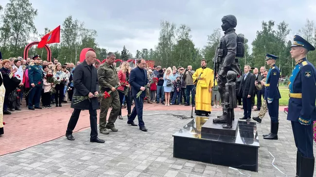 В Ярославле на Воинском мемориальном кладбище открыли памятник Во имя жизни