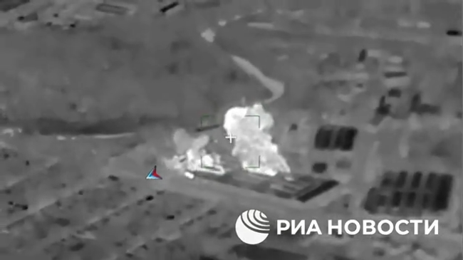 Поражение расчетом ОТРК Искандер командного пункта ВСУ в ДНР