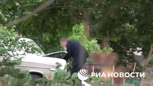 Задержание агента Киева, планировавшего подрыв автомобиля в Херсонской области