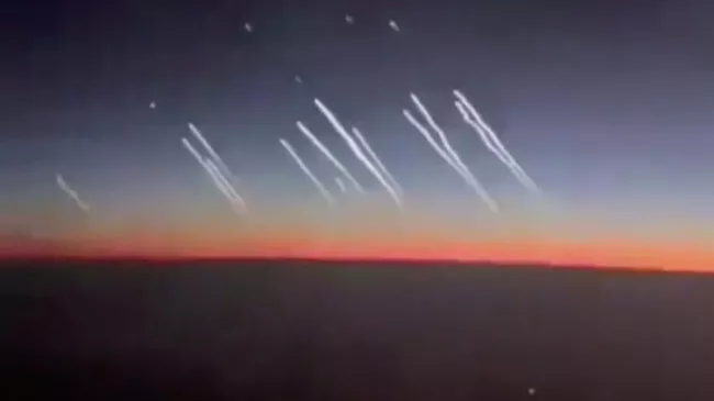 Запуск иранских ракет
