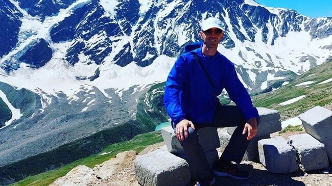 Погибший участник забега Trail Running Energy в Домбае Михаил Морозенко