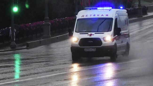 Автомобиль детской скорой помощи