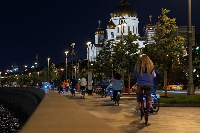 Участники веломаршрута Участники веломаршрута
