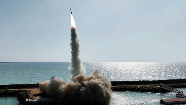 Запуск ракеты