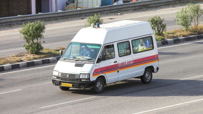 Автомобиль скорой помощи в Индии