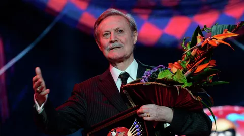 Худрук Государственного академического Малого театра России Юрий Соломин, получивший награду За выдающийся вклад в развитие театрального искусства на XXII церемонии вручения премии Золотая маска