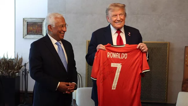 Антониу Кошта и Дональд Трамп