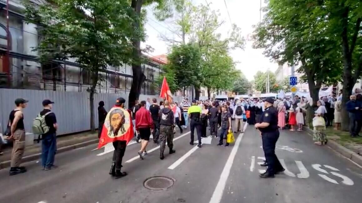 Протесты в Кишиневе, Молдавия Протесты в Кишиневе, Молдавия - РИА Новости, 1920, 17.06.2025