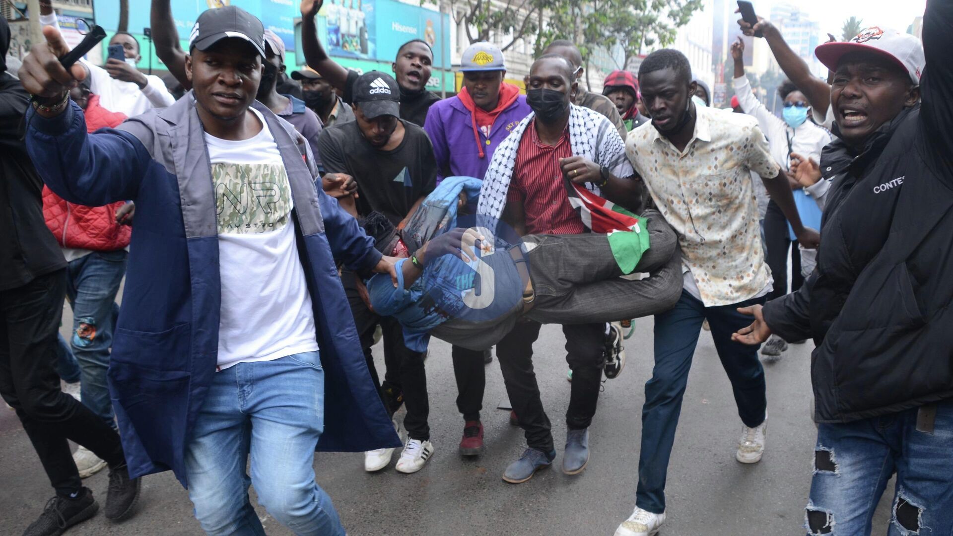 Kenyan Police Shoot Protester at Point-Blank Range