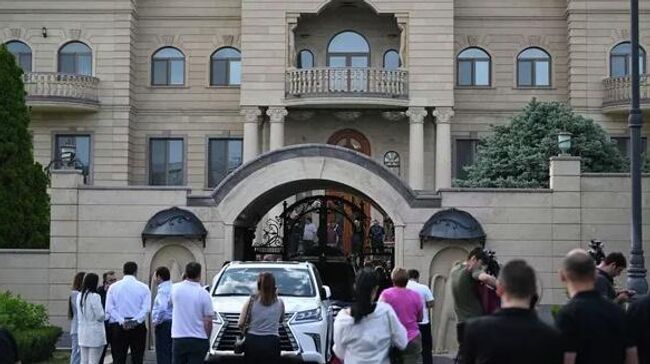 Ситуация у дома Самвела Карапетяна