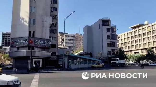 Обстановка на улицах Тегерана