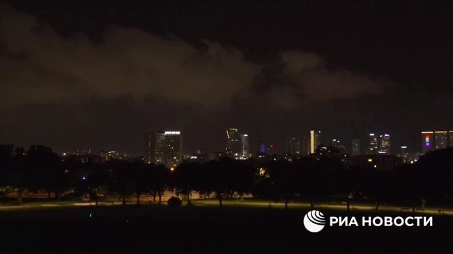 Сирены воздушной тревоги в Тель-Авиве