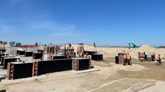 Строительства маслоэкстракционного завода ГК Содружество в в Амурской области