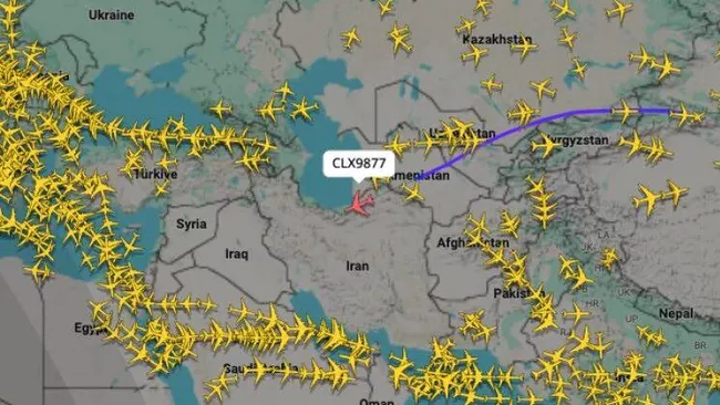 Рейс CLX9877 из Китая