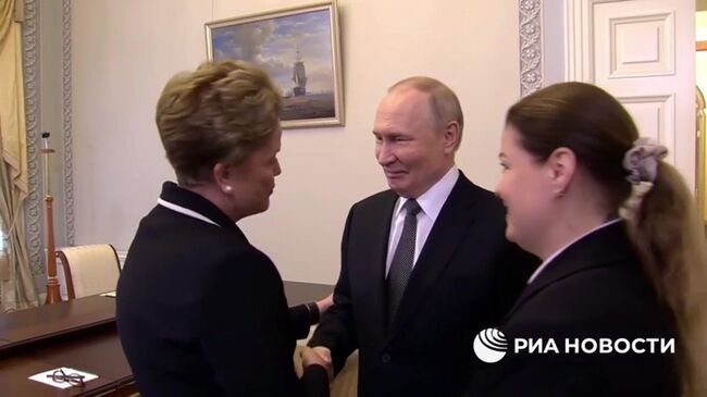 Встреча Путина с Дилмой Роуссефф