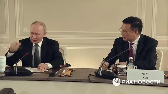 Путин о своей внучке, которая учит китайский