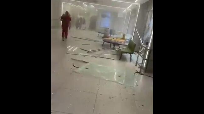 Кадры из больницы Сорока в Беэр-Шеве после атаки Ирана