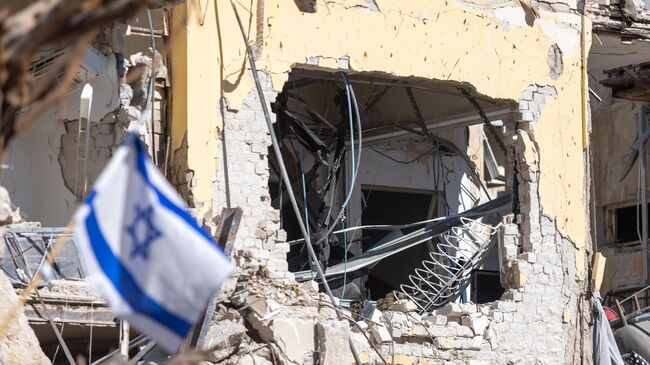 Последствия ракетной атаки Ирана на Тель-Авив. 19 июня 2025 года