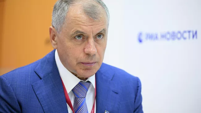 Председатель Государственного Совета Республики Крым Владимир Константинов на ПМЭФ-2025