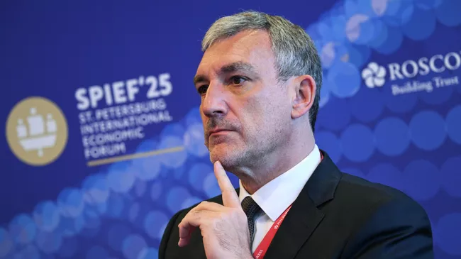 Василий Орлов на ПМЭФ-2025