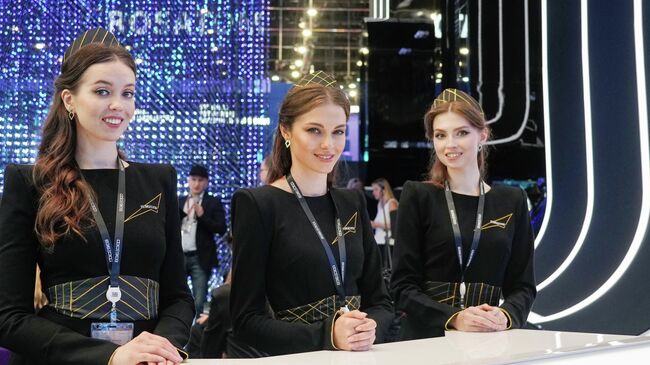 Работа форума ПМЭФ-2025 Работа форума ПМЭФ-2025