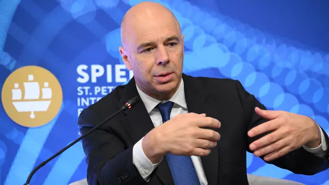 Министр финансов РФ Антон Силуанов на ПМЭФ-2025