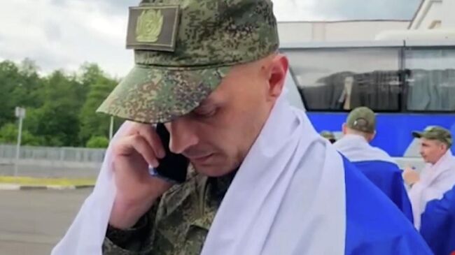 Сынок, потерпи, скоро дома буду. Российские военнослужащие вернулись с подконтрольной Киеву территории