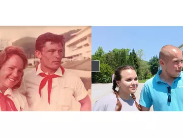 Вожатые из дружины детского лагеря Солнечный, 1960 год / Вожатые лагеря Звездный