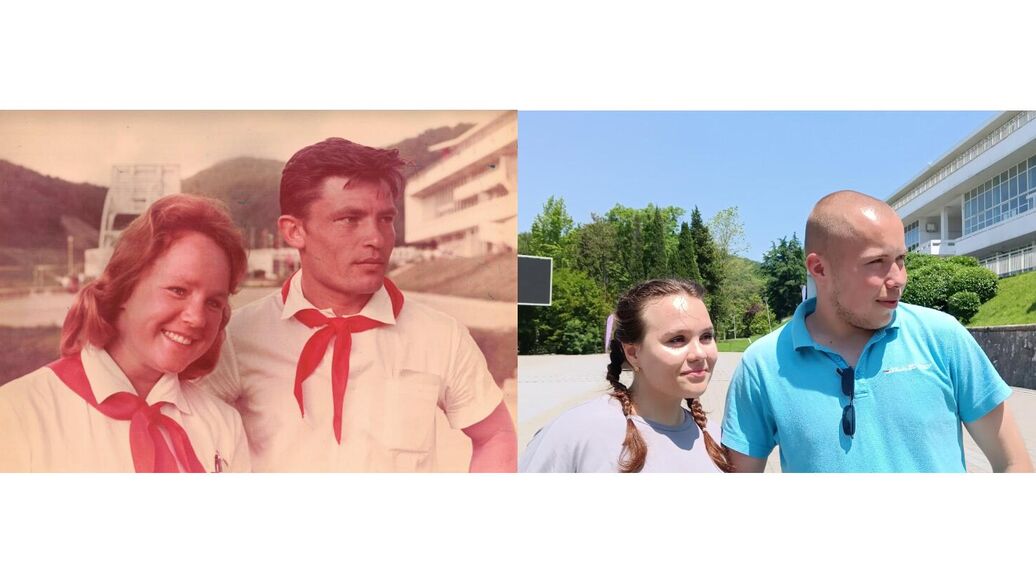 В "Орленке" повторили сюжеты из старых фотографий