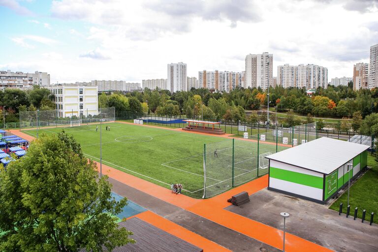 Спортивный кластер на Ратной улице Спортивный кластер на Ратной улице