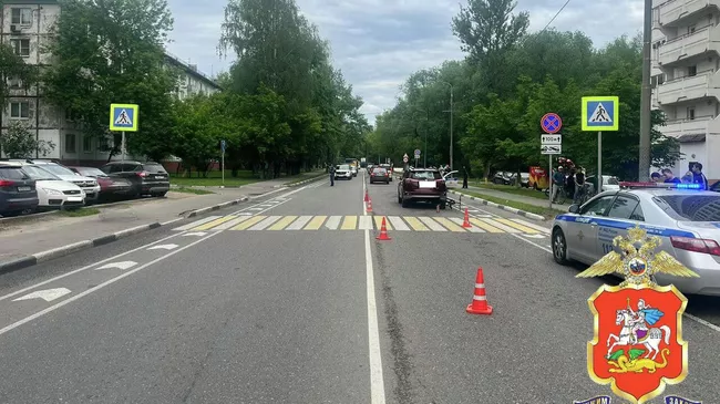 На месте ДТП в Балашихе. 18 июня 2025