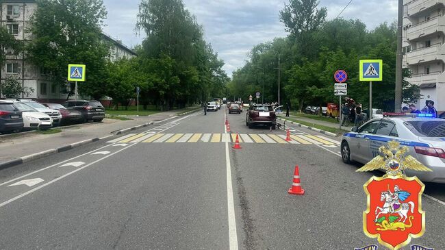 На месте ДТП в Балашихе. 18 июня 2025