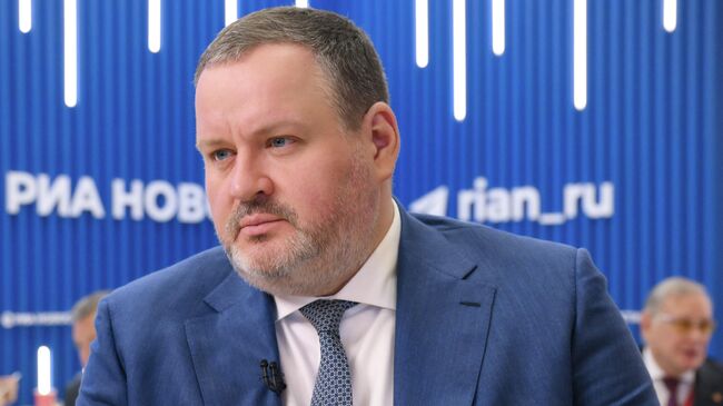 Министр труда и социальной защиты Антон Котяков на ПМЭФ-2025