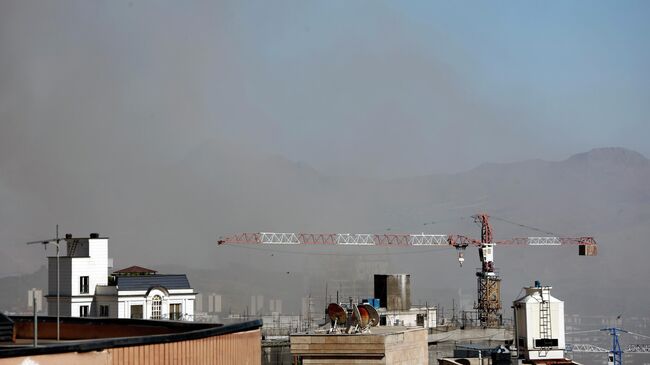 Дым после израильского удара по Ирану