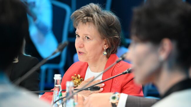 Генеральный директор АО Российский экспортный центр Вероника Никишина