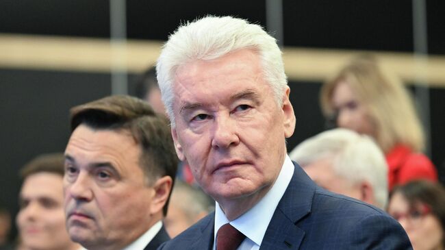 Мэр Москвы Сергей Собянин на ПМЭФ-2025
