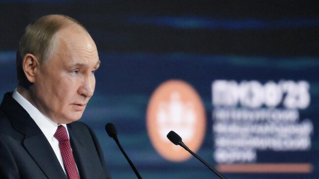 Путин отметил интерес многих стран к дискуссиям на ПМЭФ