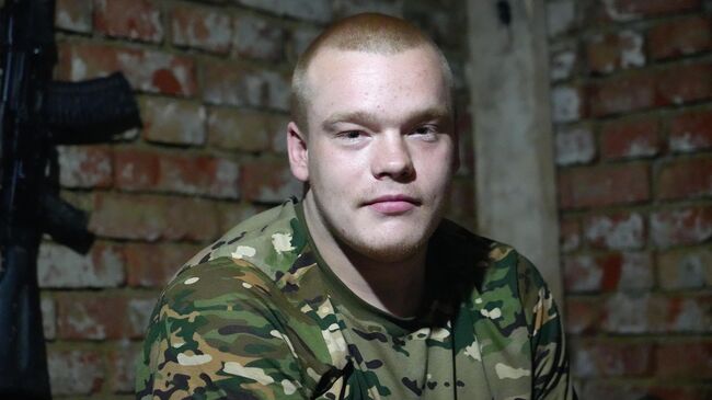 Боец группы подноса с позывным Копатыч